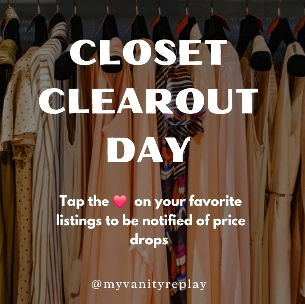 Closet Clearout Day!